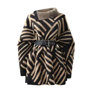 The Safari Pullover Turtleneck Blazer