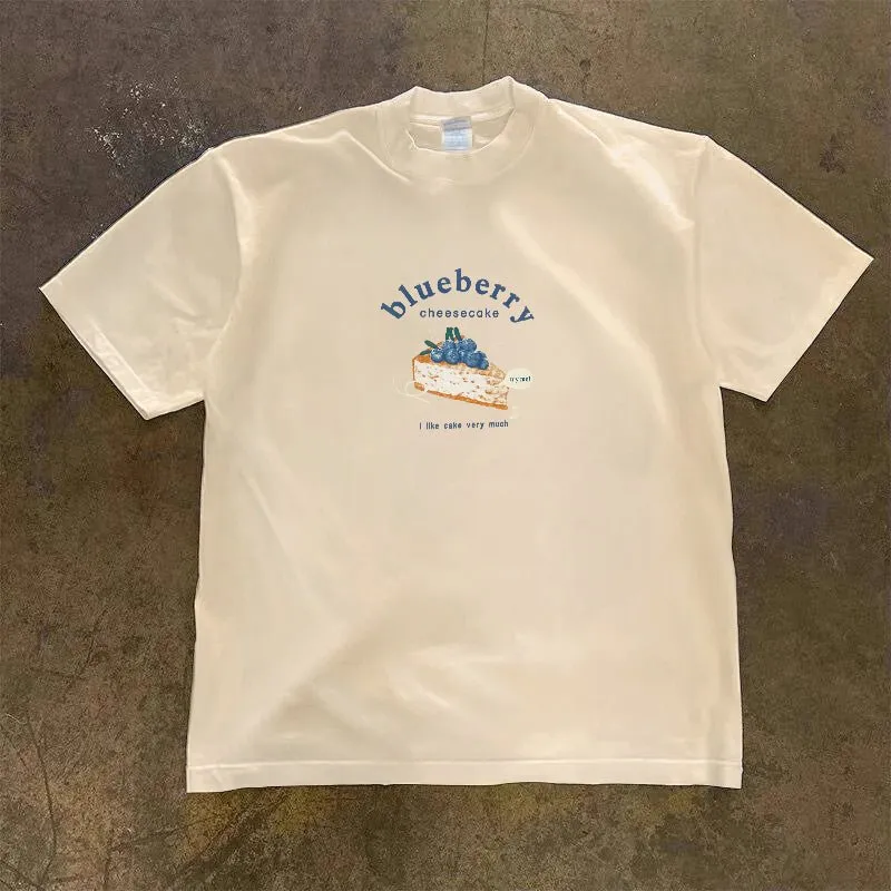 Thirteen Rows Women's Cotton Short-Sleeved T-shirts Women's Summer 2025 Loose Slimming T-shirt Stylish Niche Top