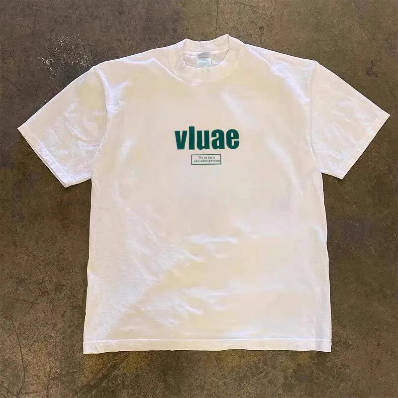 Thirteen Rows Women's Cotton Short-Sleeved T-shirts Women's Summer 2025 Loose Slimming T-shirt Stylish Niche Top