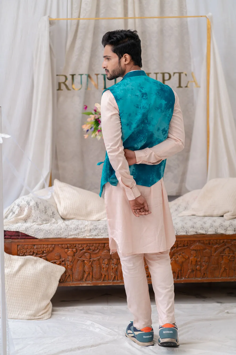 Tie And Dyeblue Bundi