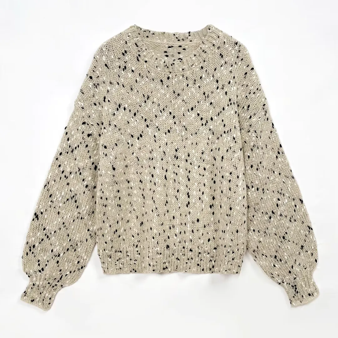 Tives – Half-zip sweater. Soft and easy.