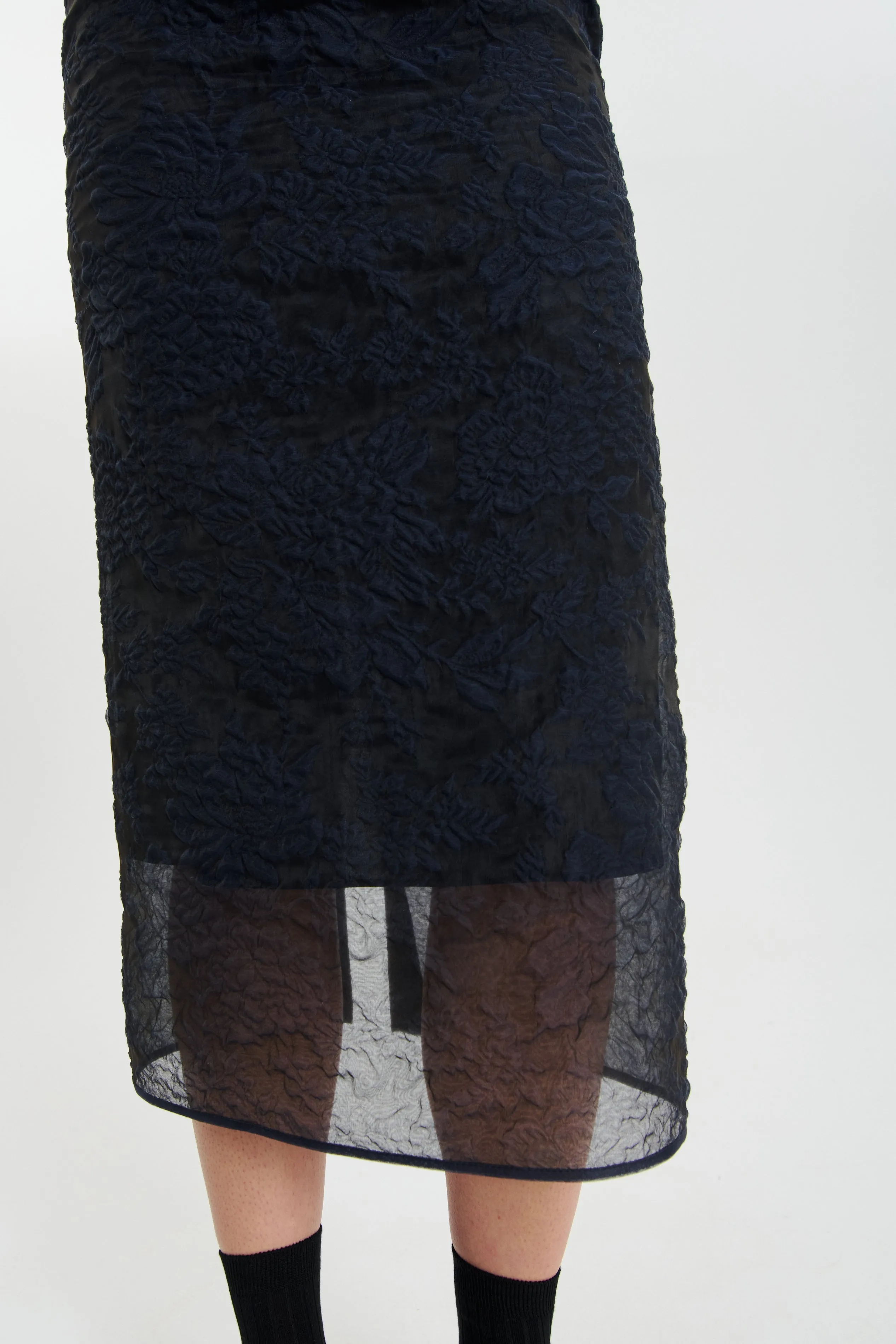 UKA | SKIRT POSY MATELASS… NAVY