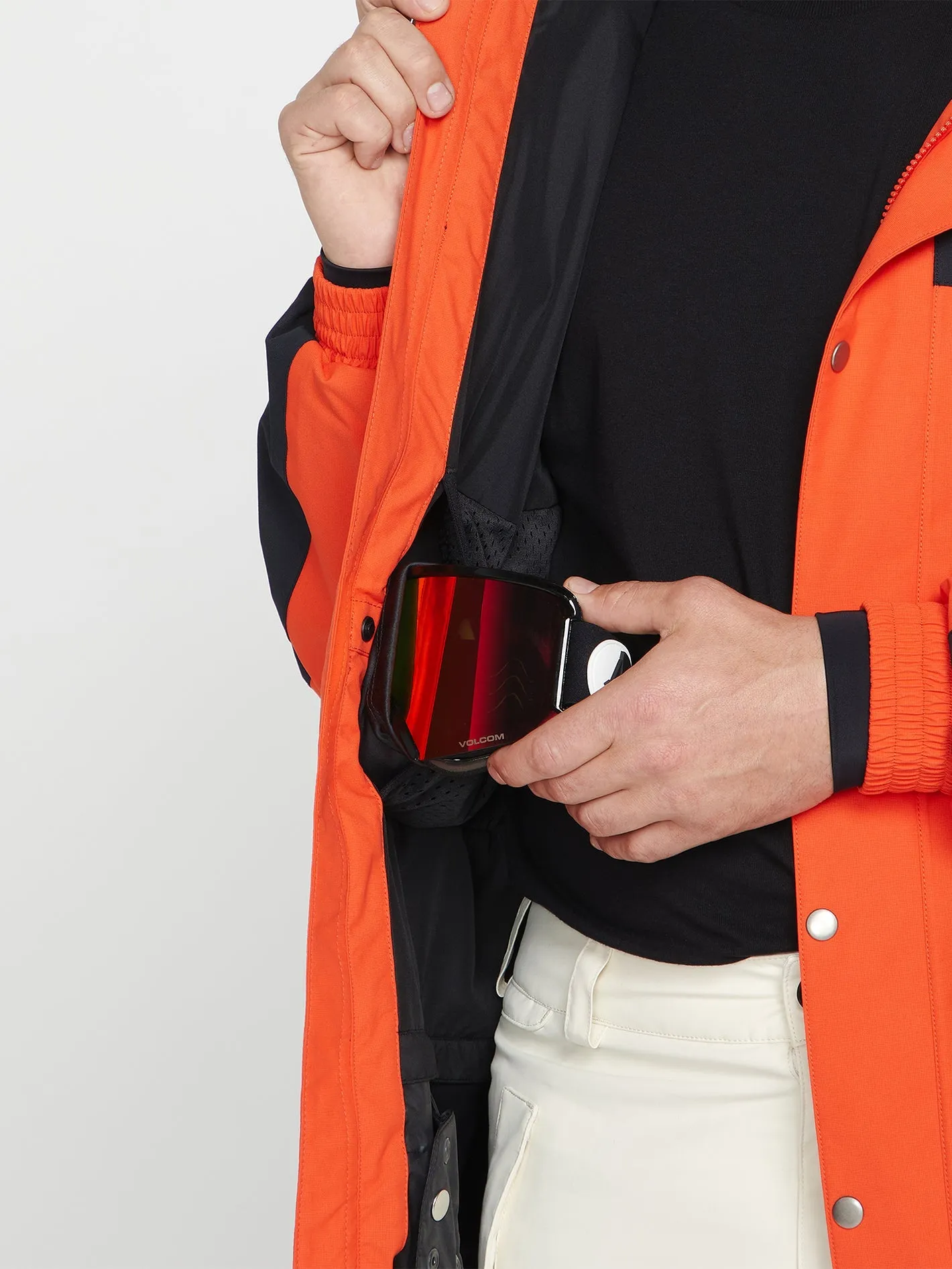 Veste de snow Longo Gore-Tex - Orange Shock