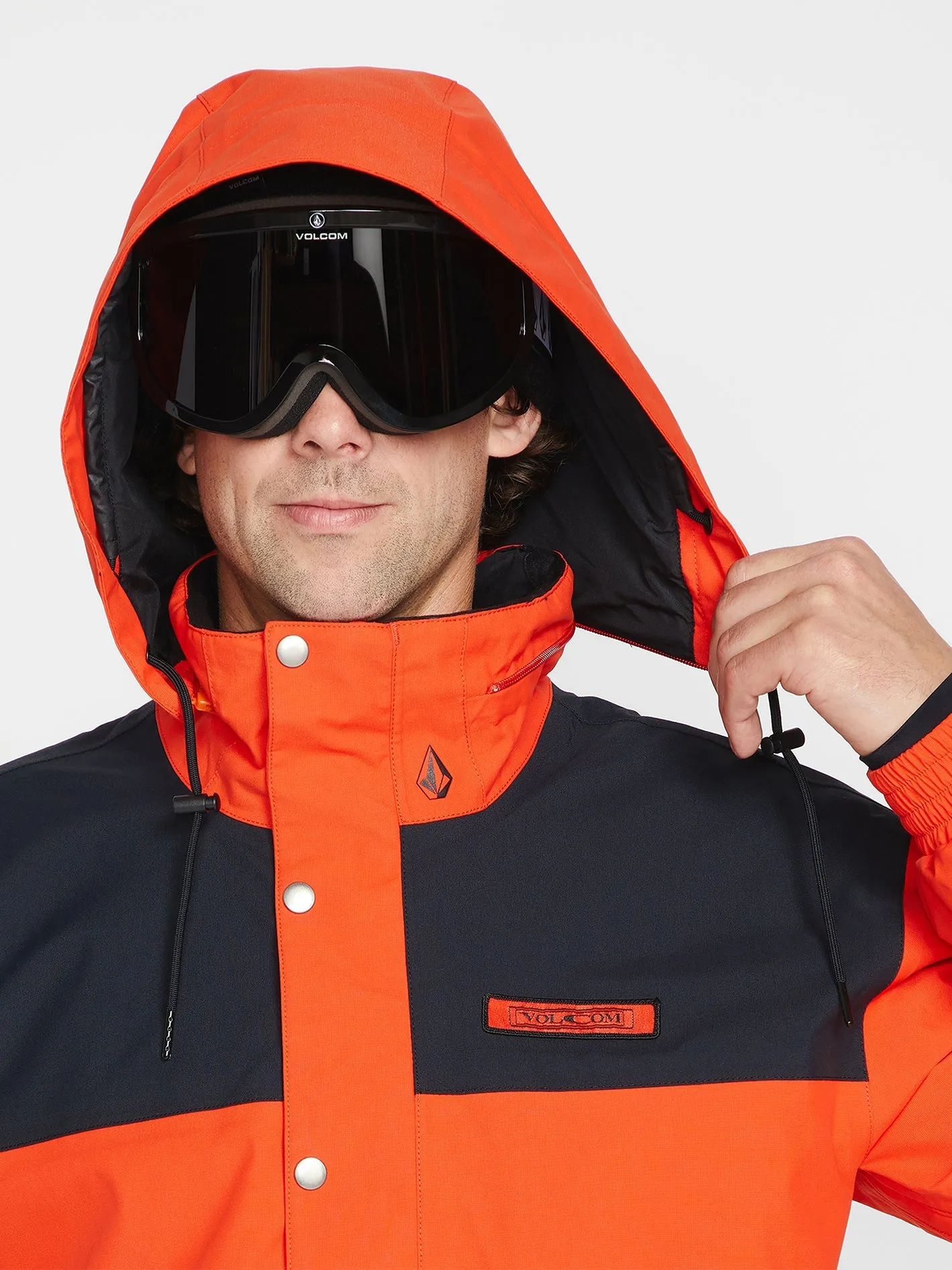 Veste de snow Longo Gore-Tex - Orange Shock