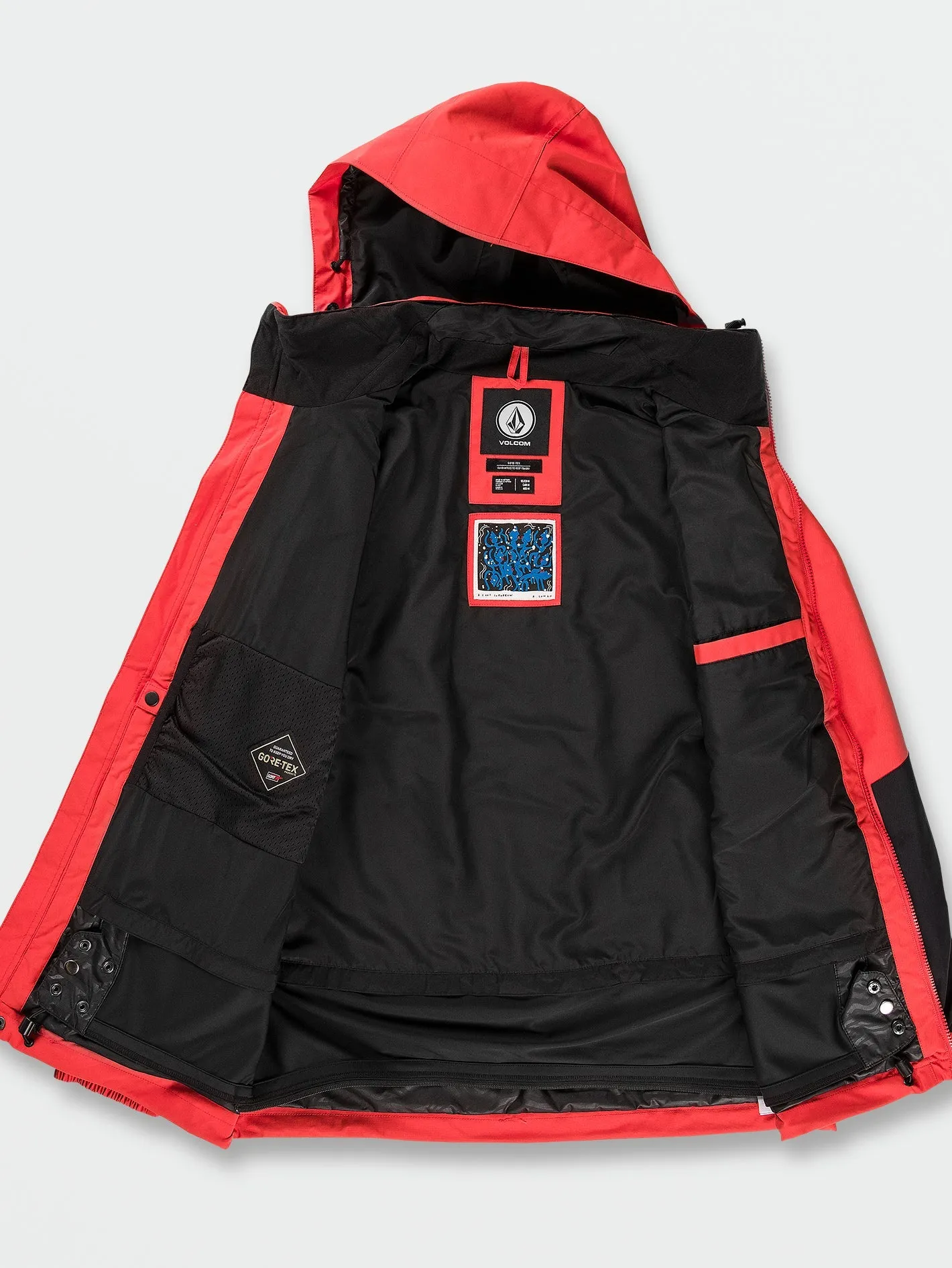 Veste de snow Longo Gore-Tex - Orange Shock