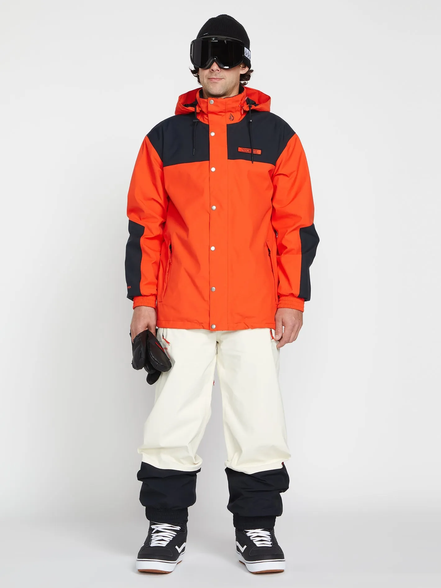 Veste de snow Longo Gore-Tex - Orange Shock
