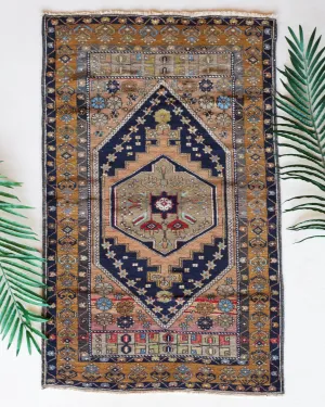 Vintage Kayseri Yahyali Rug 3'4"x5'6"