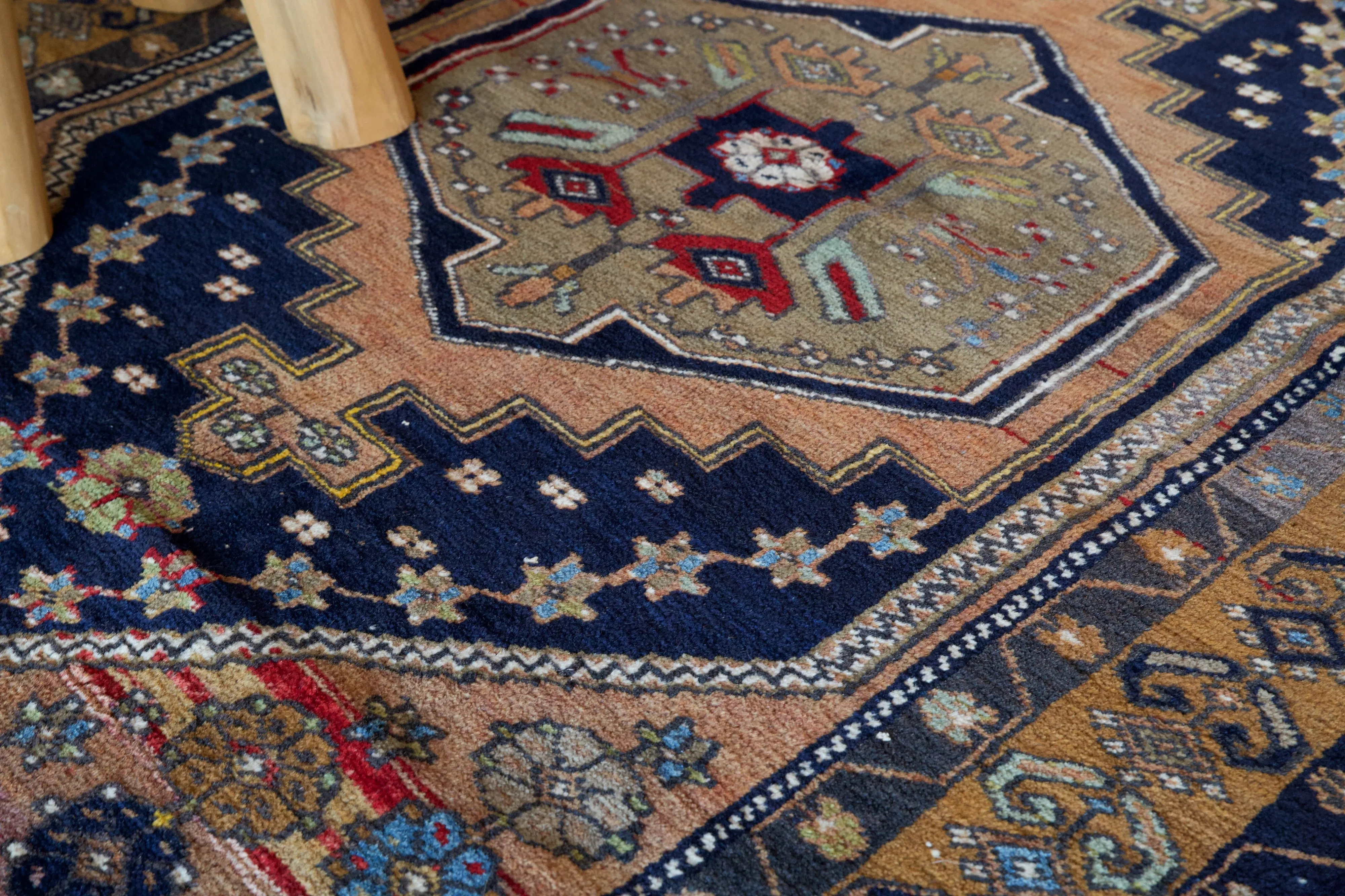 Vintage Kayseri Yahyali Rug 3'4"x5'6"