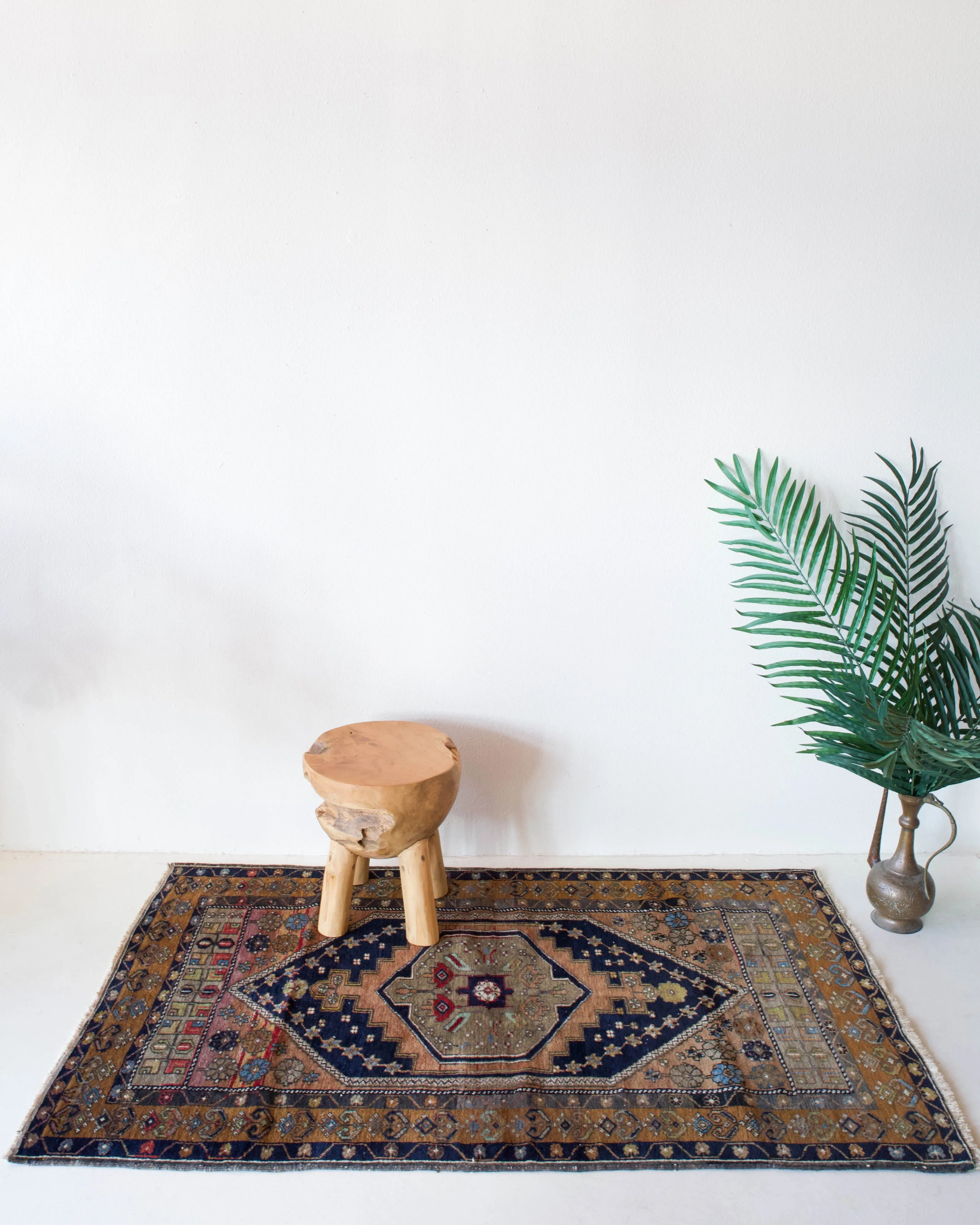 Vintage Kayseri Yahyali Rug 3'4"x5'6"