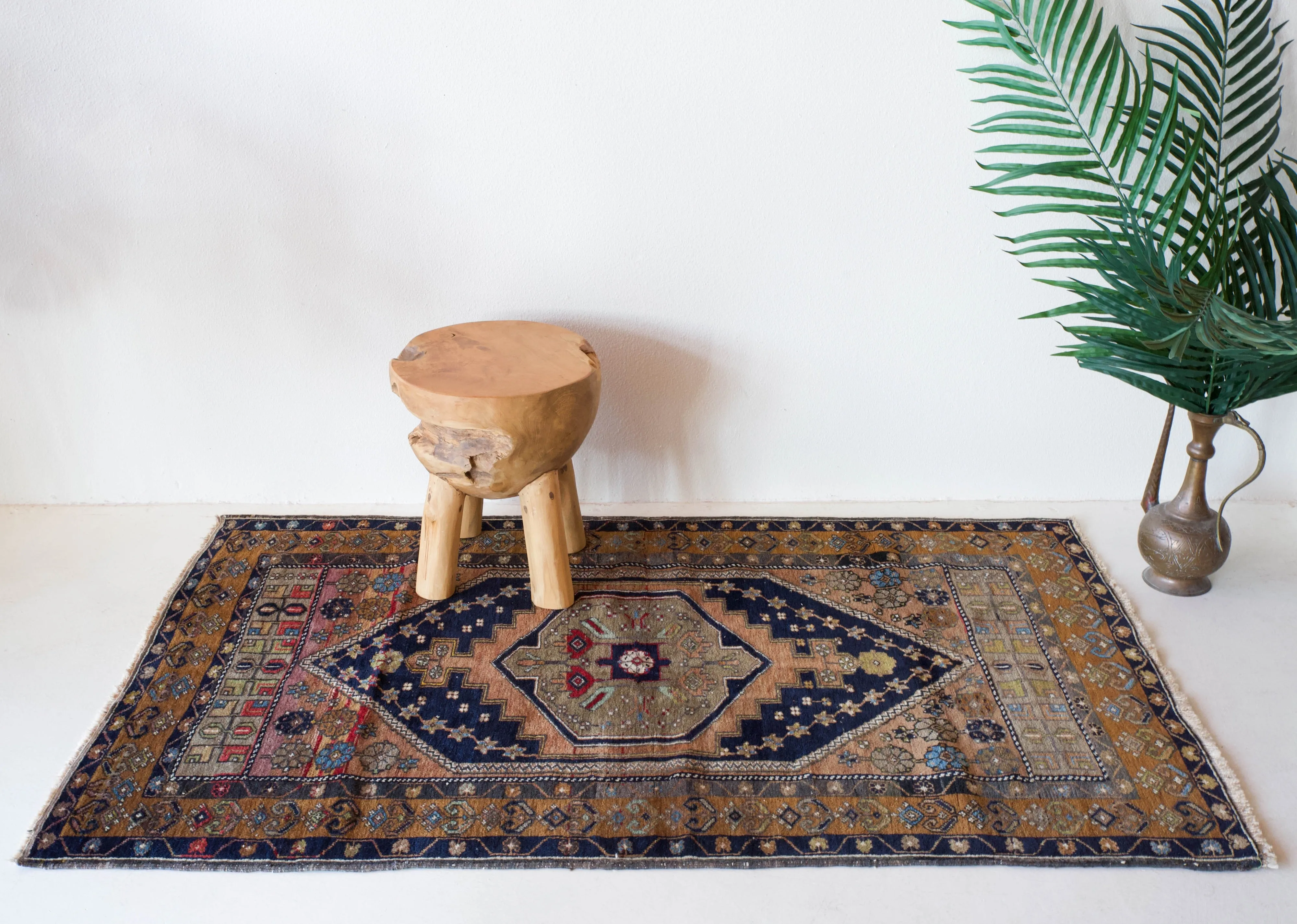 Vintage Kayseri Yahyali Rug 3'4"x5'6"