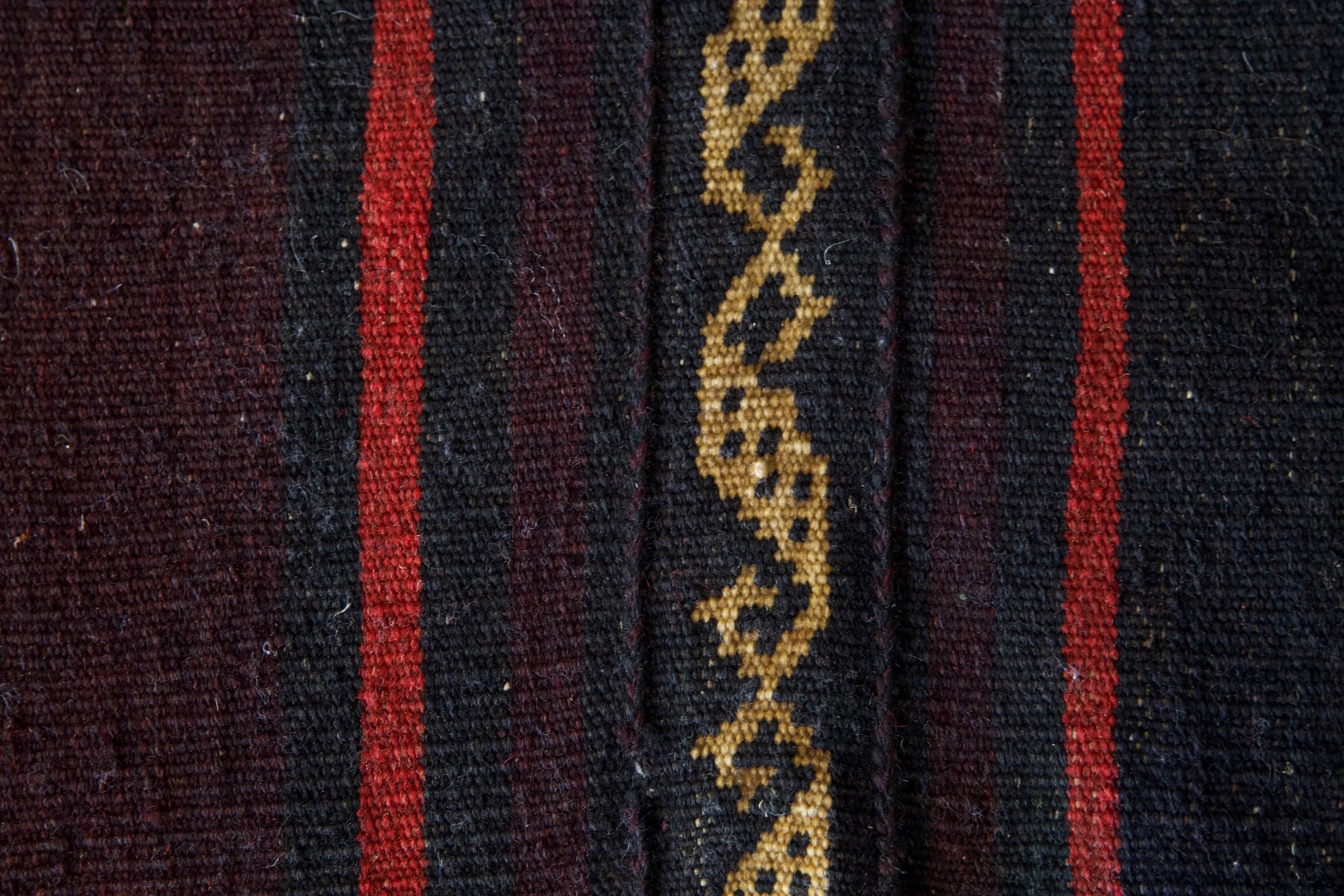 Vintage Turkish Aegean Kilim Rug 3'6"x5'5"