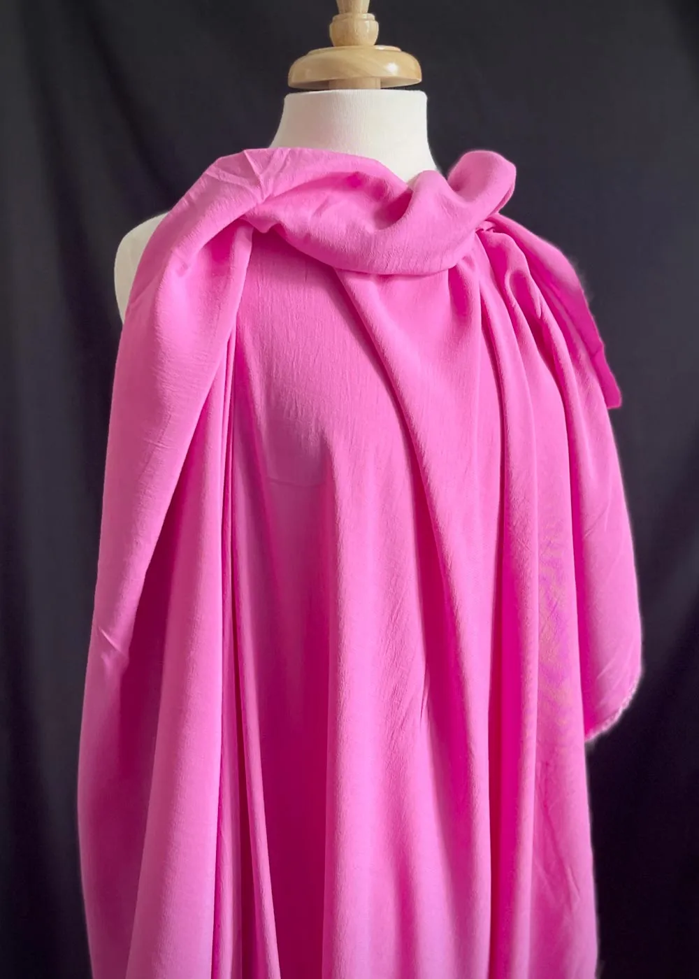 Viscose Moss Crepe - Reef Blue