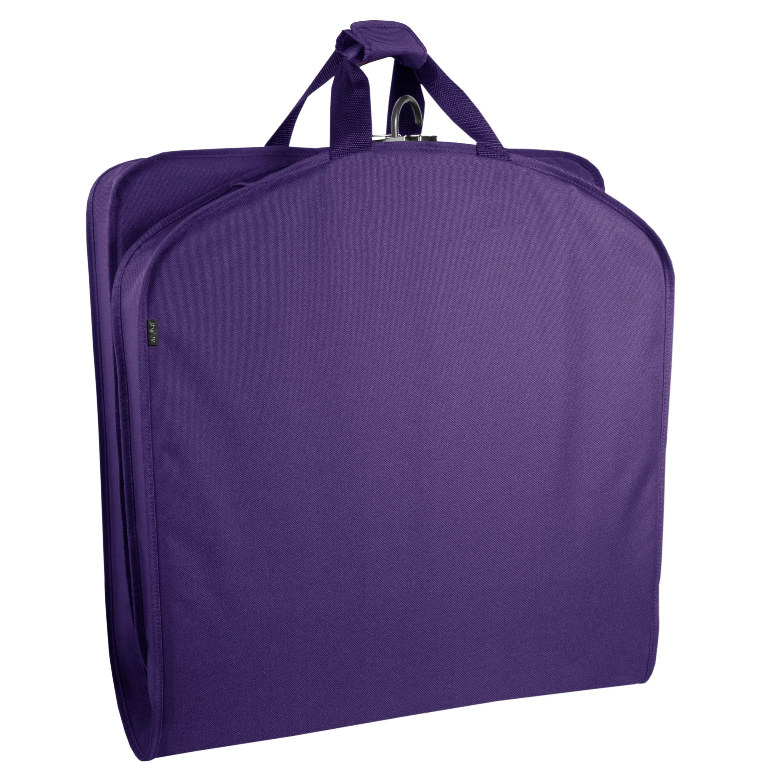 WallyBags® 40” Deluxe Travel Garment Bag - Purple/40-inch