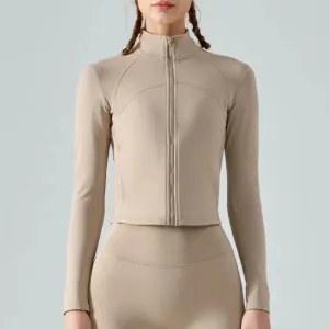 Warm Running Stretch Training Jacket