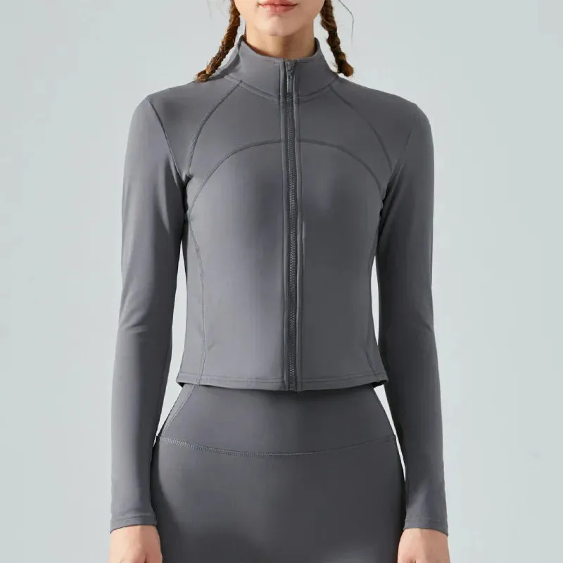 Warm Running Stretch Training Jacket