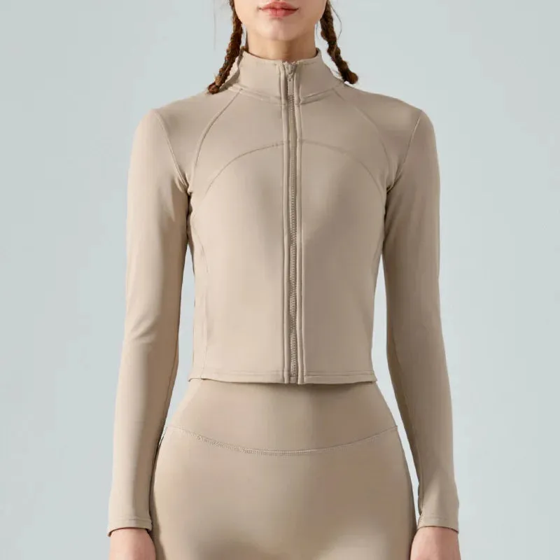 Warm Running Stretch Training Jacket