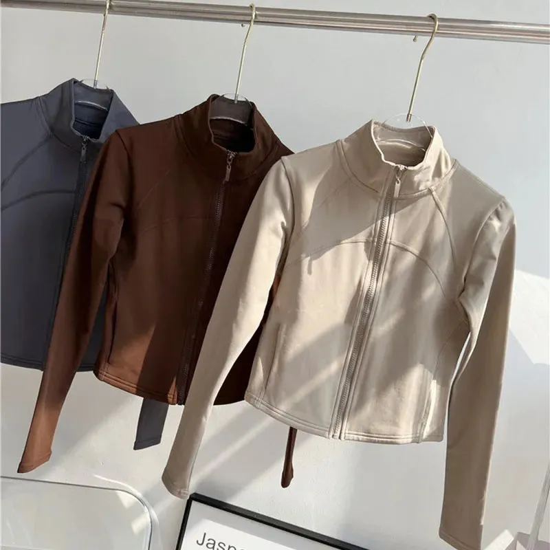 Warm Running Stretch Training Jacket