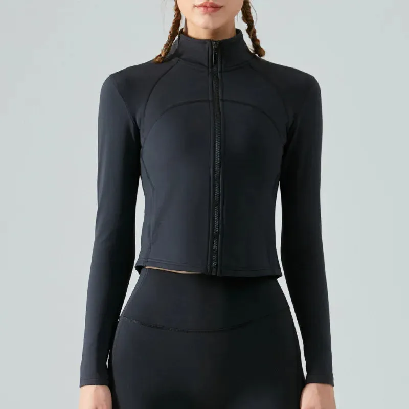 Warm Running Stretch Training Jacket