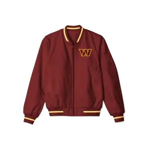 Washington Commanders Lightweight Bomber Jacket – NFL Bomber Jacket - Clubs Varsity