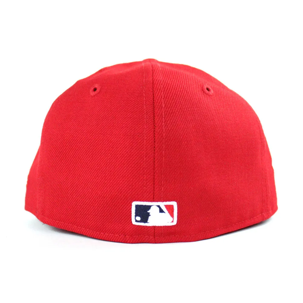 Washington Nationals 2019 World Series New Era 59Fifty Fitted Hat (Red Gray Under Brim)
