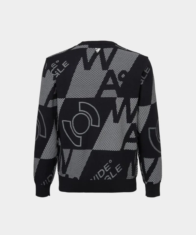WideAngle: Men's CO Iconic Checker Round Sweater -2 colors