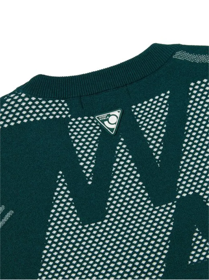 WideAngle: Men's CO Iconic Checker Round Sweater -2 colors