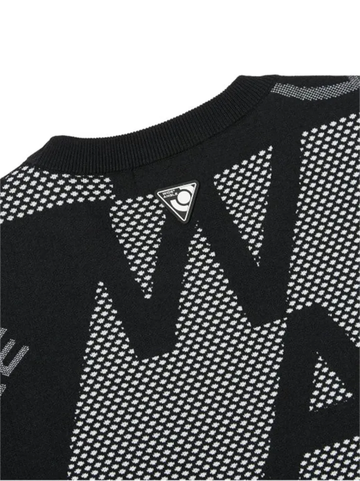 WideAngle: Men's CO Iconic Checker Round Sweater -2 colors