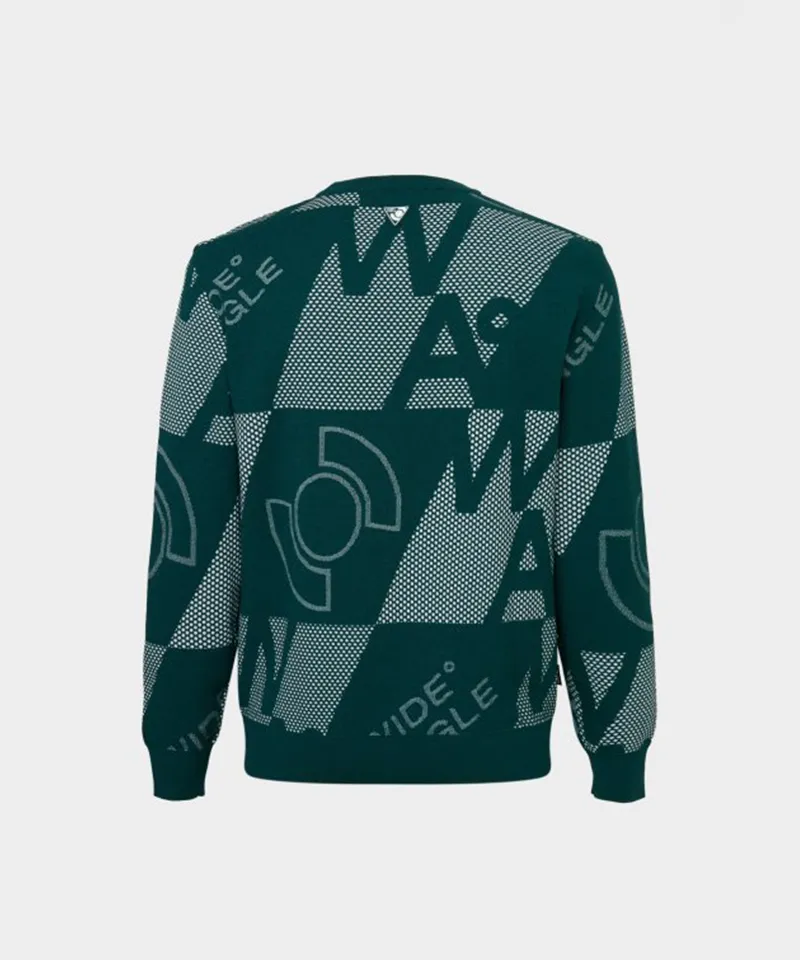 WideAngle: Men's CO Iconic Checker Round Sweater -2 colors