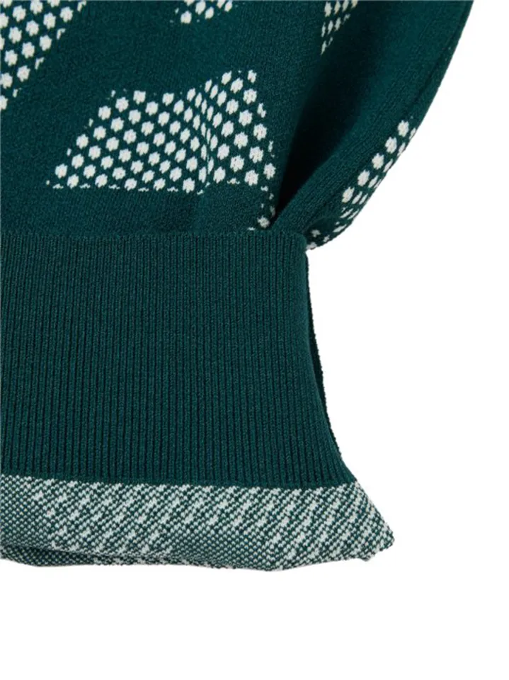 WideAngle: Men's CO Iconic Checker Round Sweater -2 colors