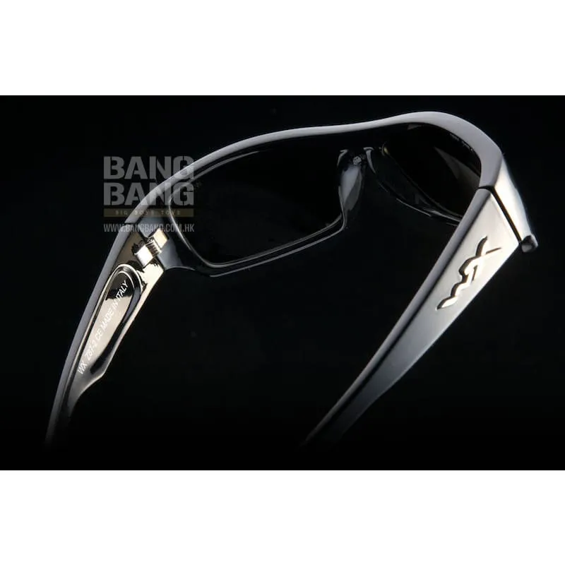 Wiley X Slik Gloss Black with Smoke Lens