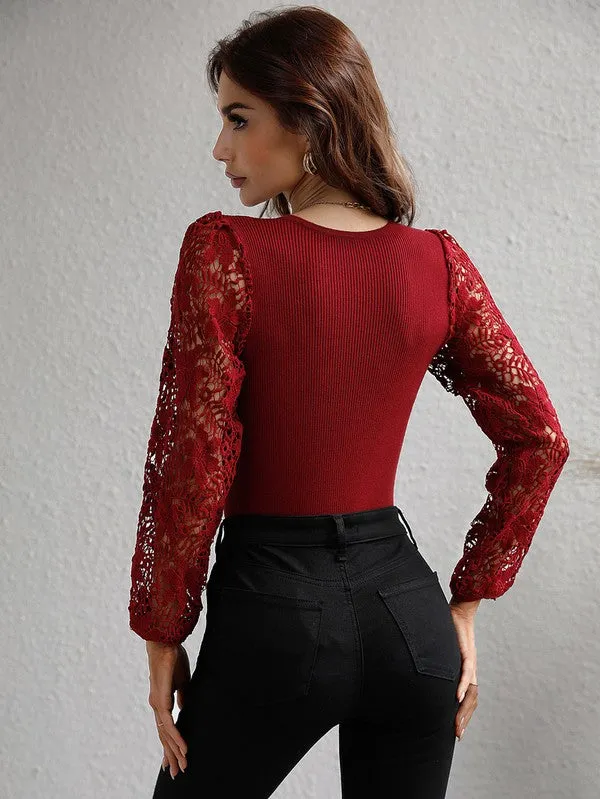 Women's Long Sleeve Round Neck