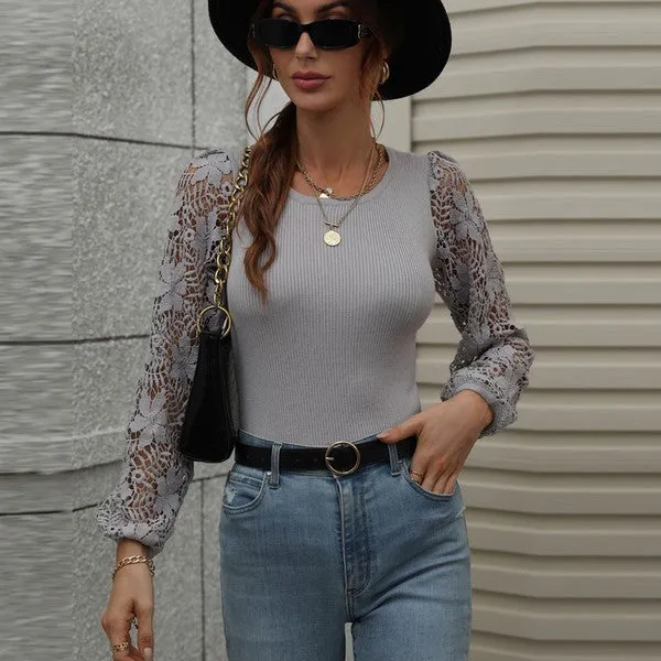 Women's Long Sleeve Round Neck