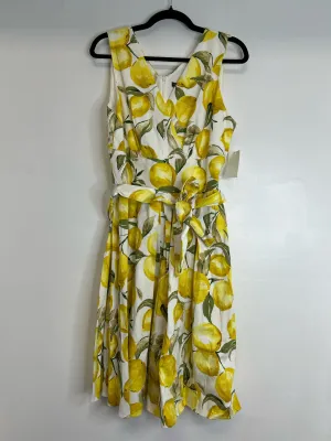 Womens Size 14 Misses Yellow ChrisMclaughlin NWT Dress