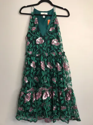 Womens Size 6 Misses Green Badgley Mischka Dress