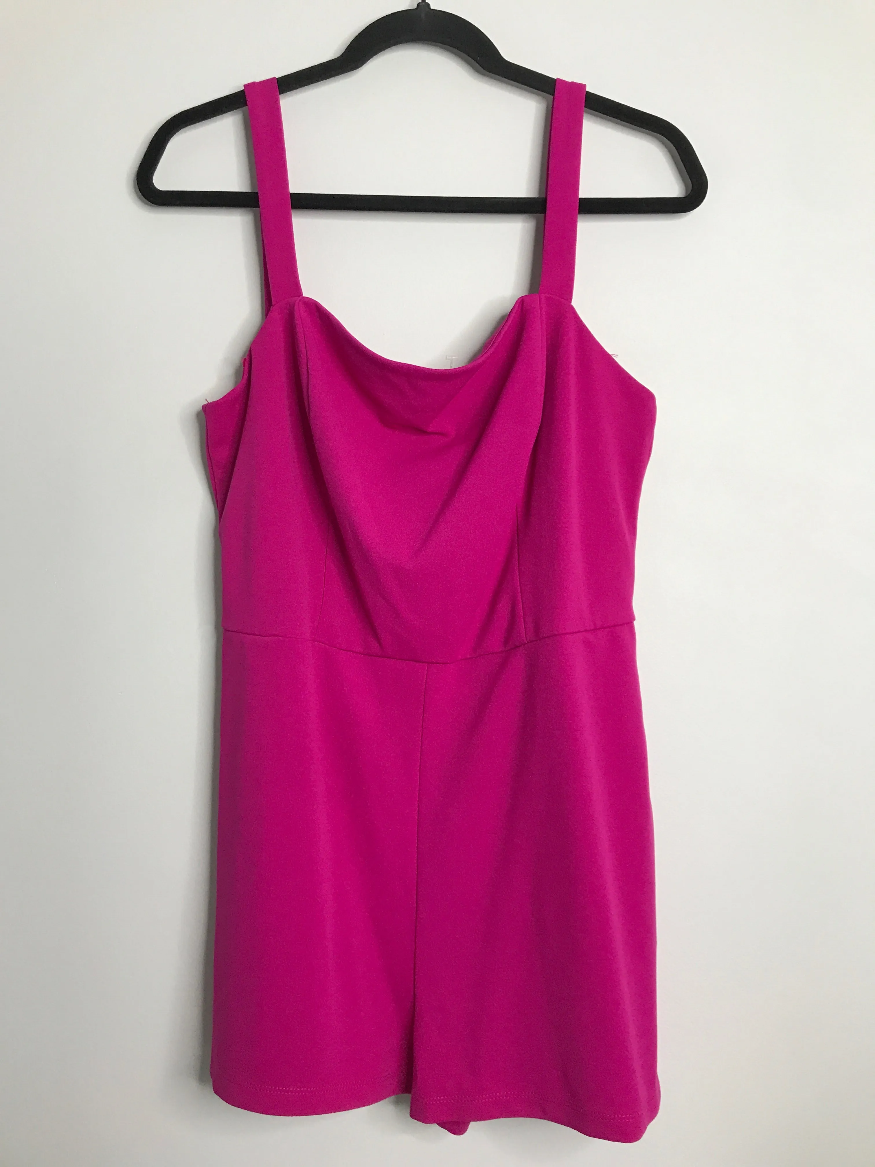 Womens Size Lg Misses Purple Crystal Sky Romper