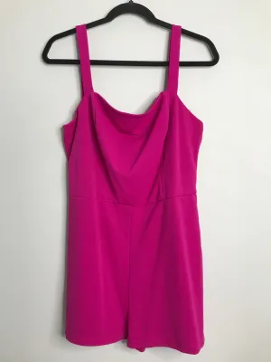 Womens Size Lg Misses Purple Crystal Sky Romper
