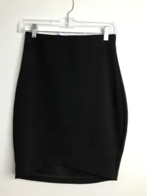 Womens Size XSm Misses Black Express Skirt