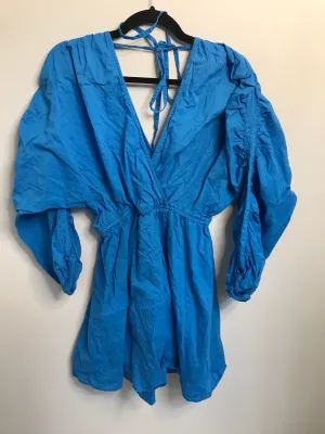 Womens Size XSm Misses Blue Frnch Dress