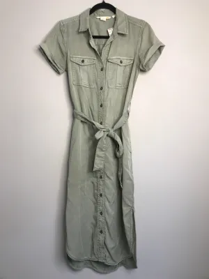 Womens Size XSm Misses Green C & C California Dress