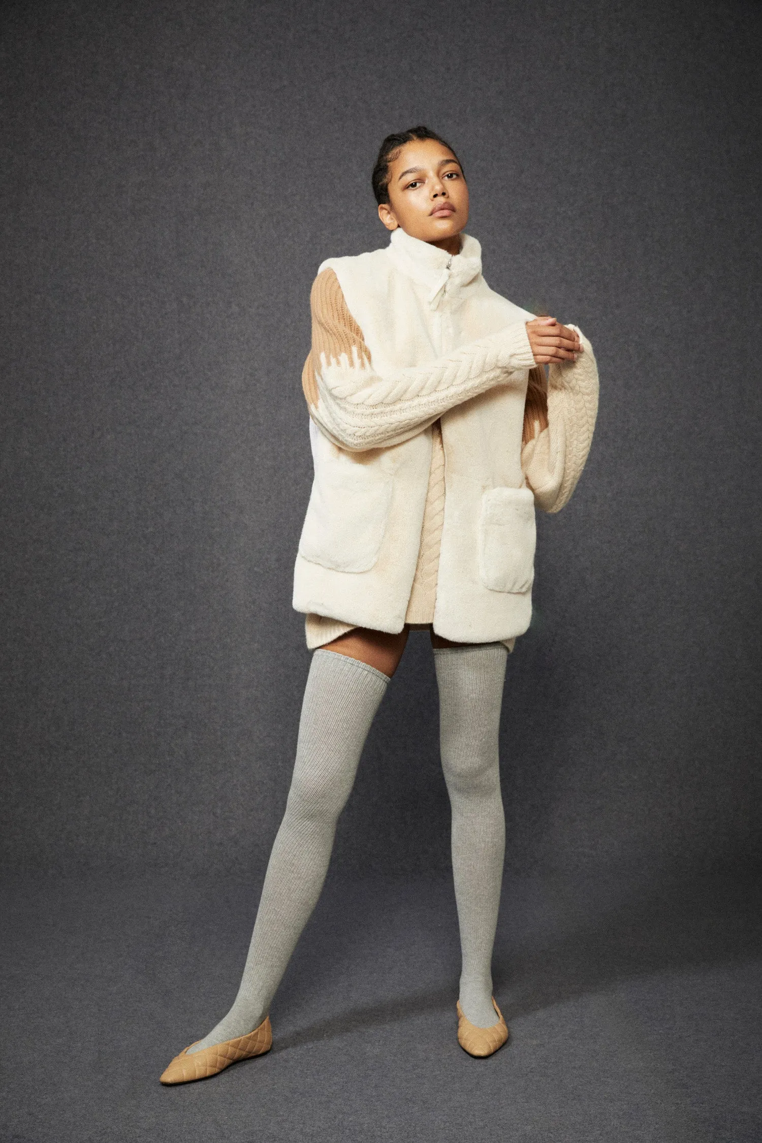 Wool Cashmere Dawn Dew Sweater