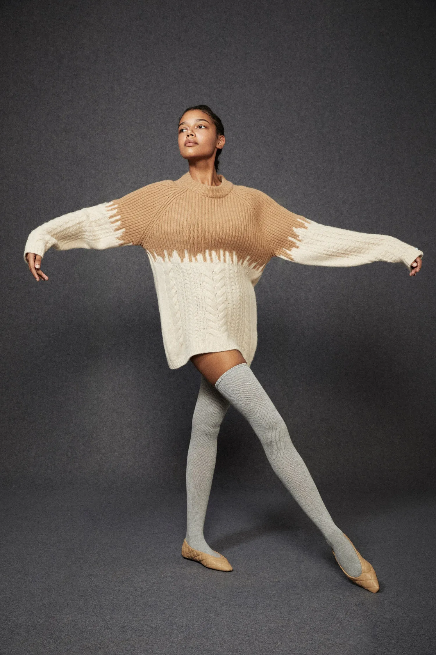 Wool Cashmere Dawn Dew Sweater