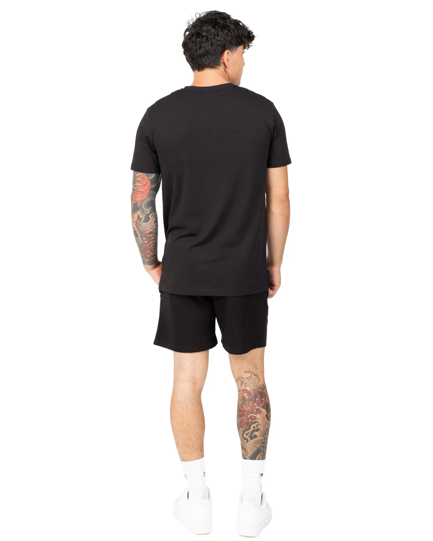 Worldwide Fitted Tee - Black