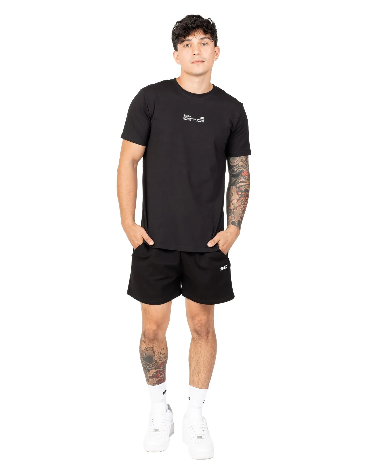 Worldwide Fitted Tee - Black
